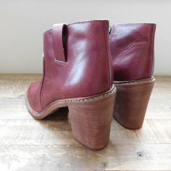 ! Madewell x Rivet & Thread $298 Ankle Boots f5049